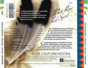 Blue Chip Orchestra White River Titel Cover Rück Bild